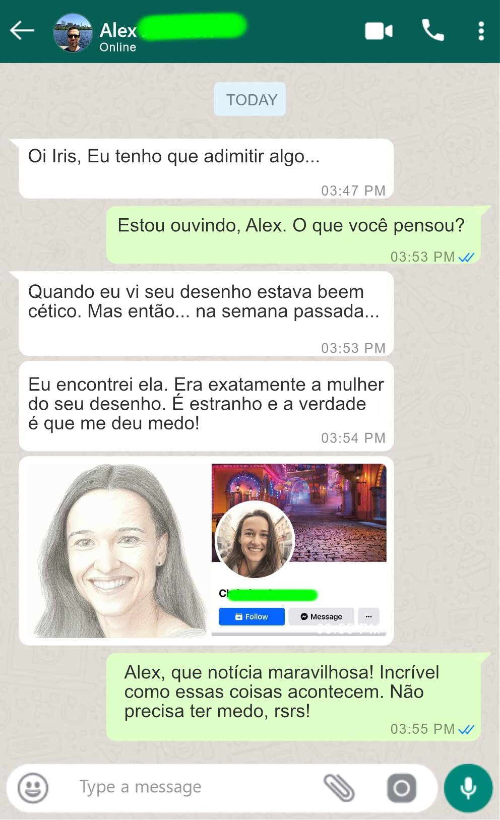 Depoimento Alex - Retrato da Alma Gêmea